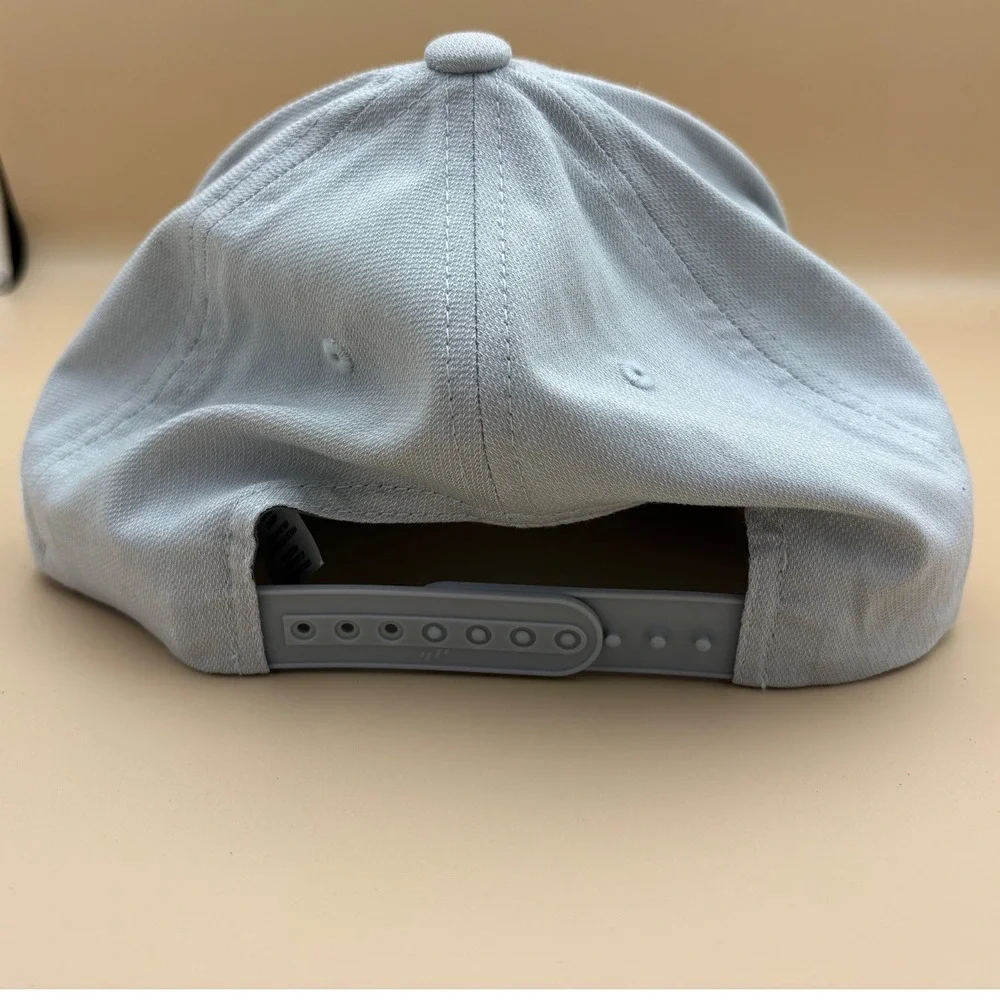 TravisMathew Solid Cap Light Grey Heather Parady Flexfit 110 Hat TM1MY391 - Picture 3 of 7